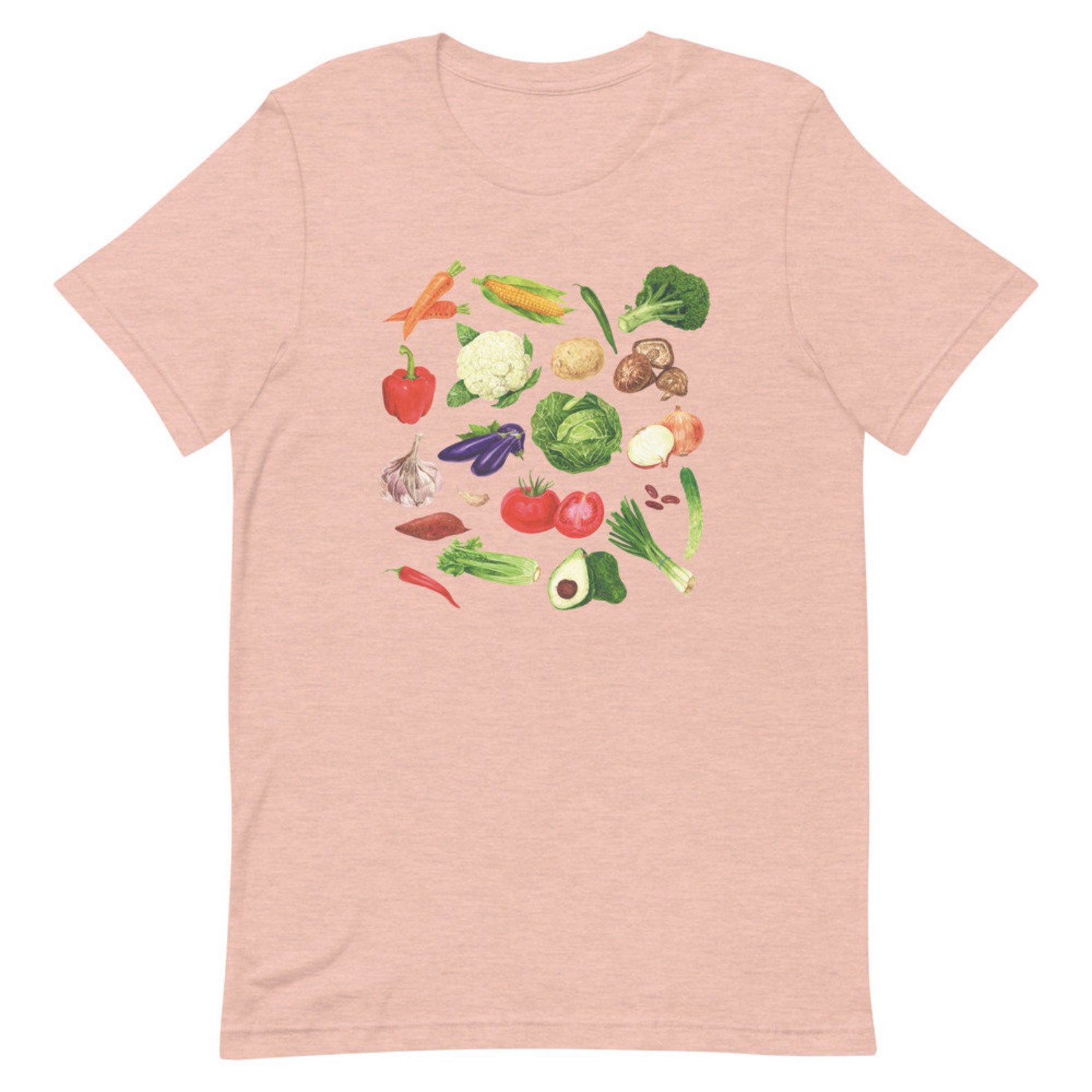 Vegetable TshirtVegetarian ShirtVegan Veggie ShirtVegan Etsy