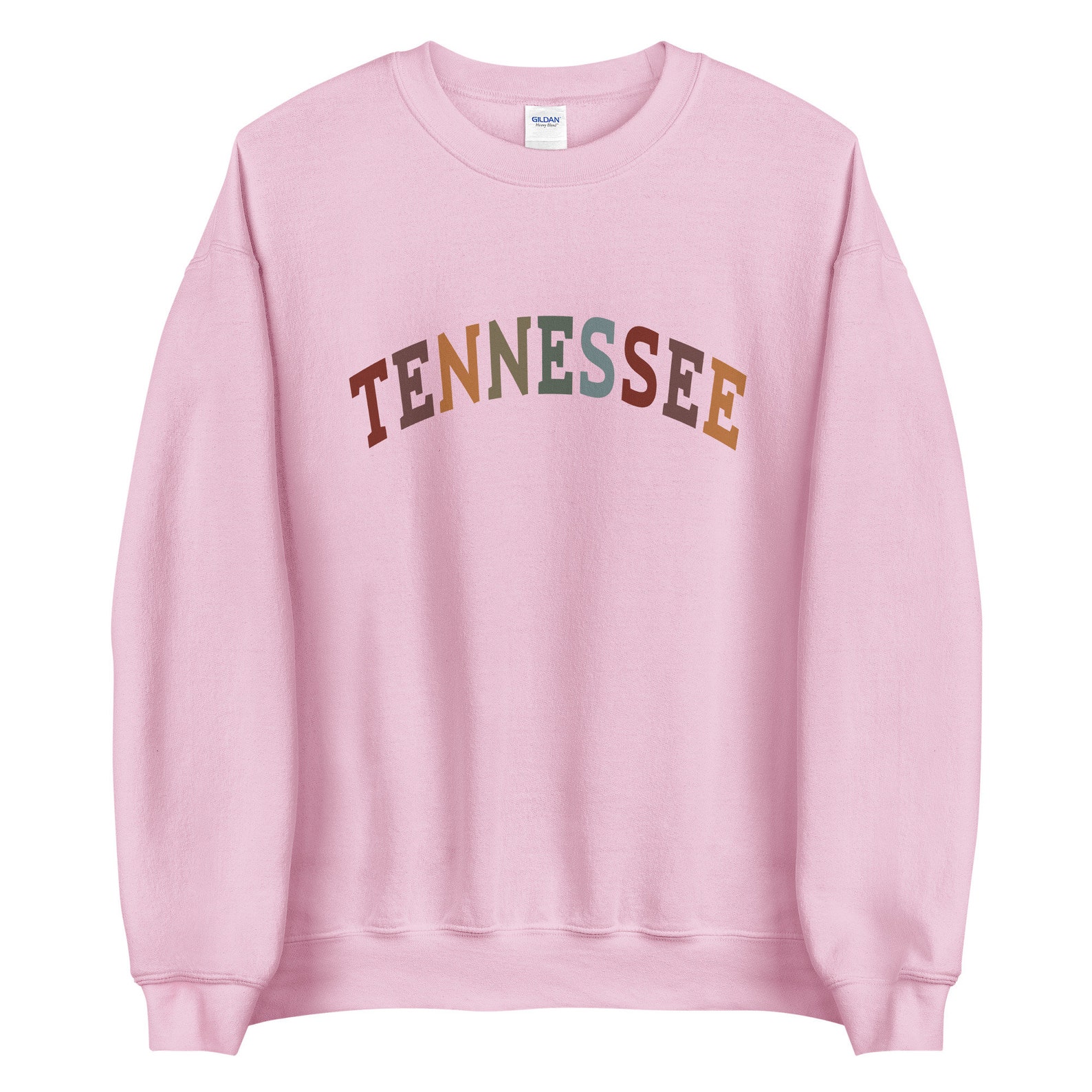 Retro Tennessee Sweatshirt Tennessee Fan Crewneck Sweatshirt Etsy