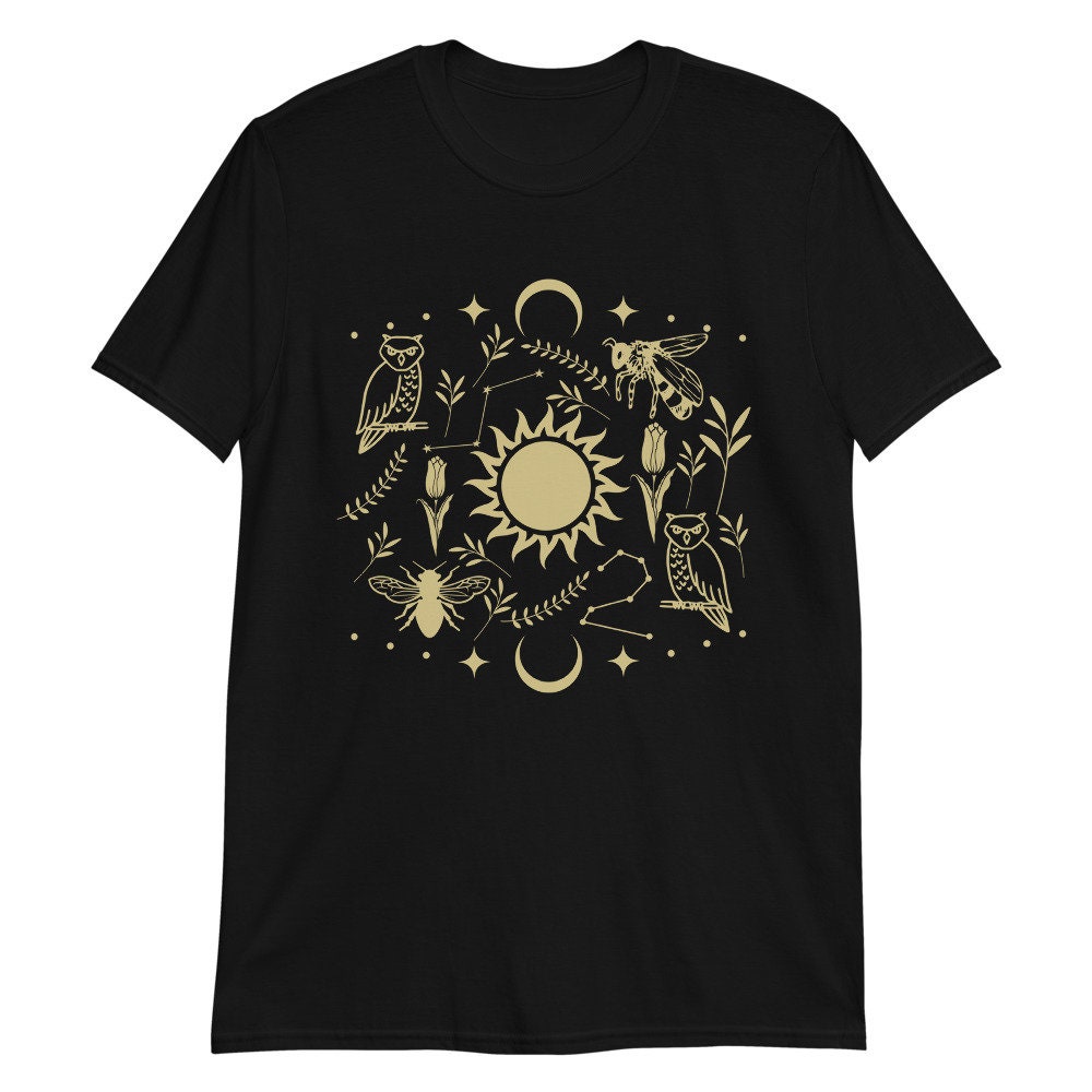 Sun And Moon Celestial ShirtAstrology ShirtCelestial | Etsy