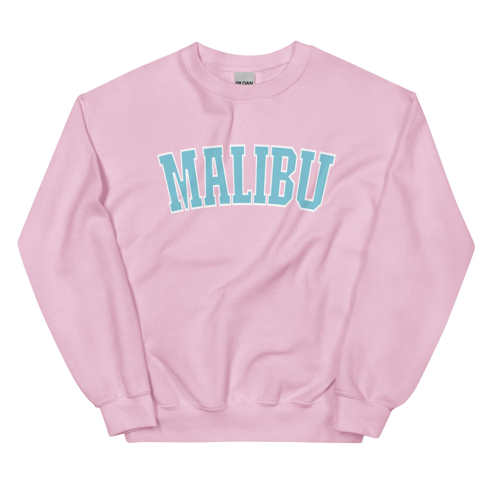Malibu Sweatshirt Pink Malibu Crewneck 