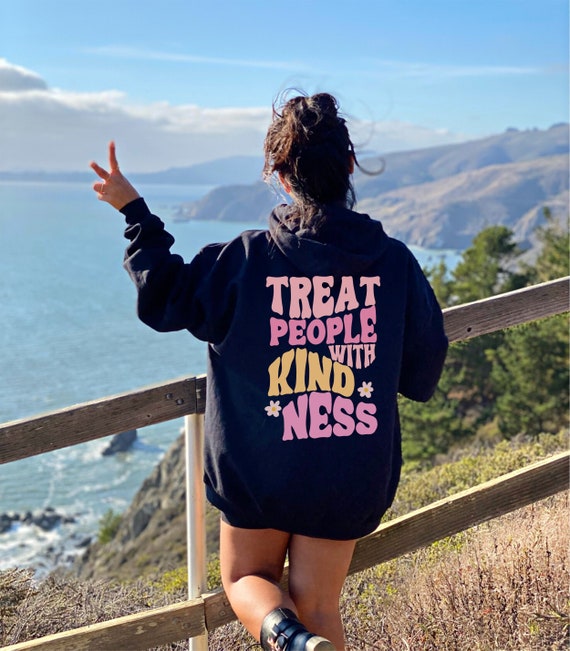 Treat People With Kindness Hoodie TPWK Y2k Trendy Sweatshirt