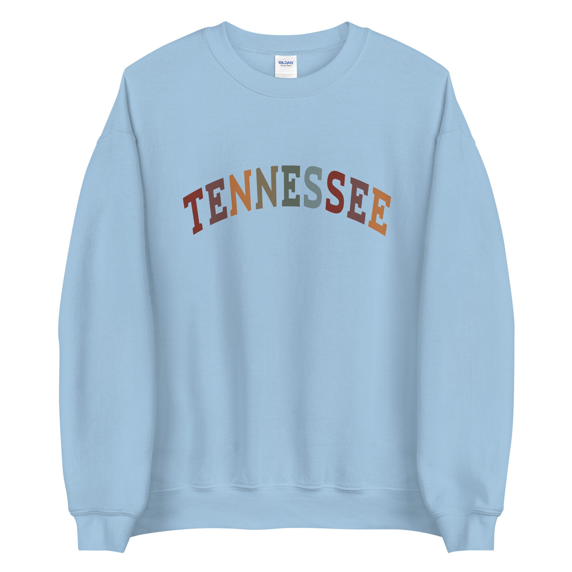Retro Tennessee Sweatshirt Tennessee Fan Crewneck Sweatshirt - Etsy