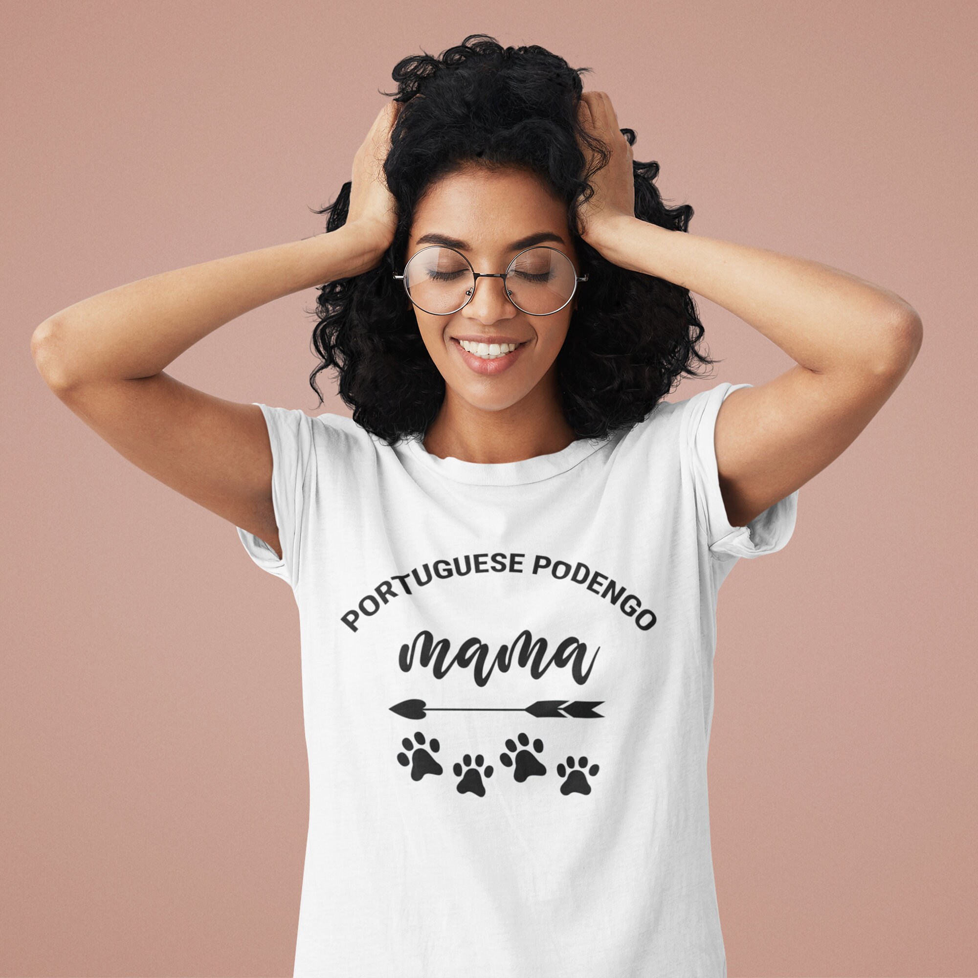 Portugiesisch Podengo Mama Hund Unisex TShirtPortugiesische Etsy