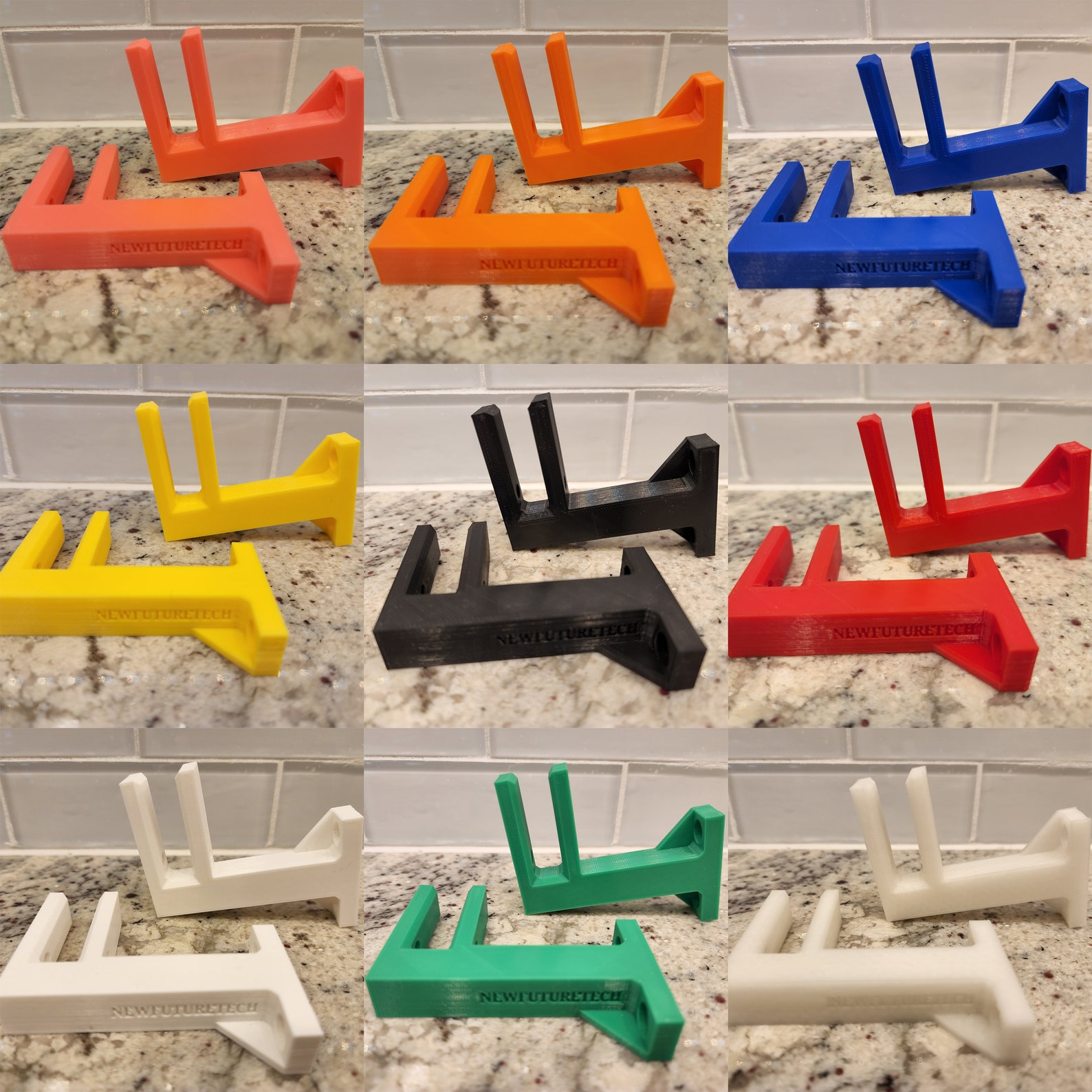 Skateboard Wall Mount 3D Printed With Stickers Etsy