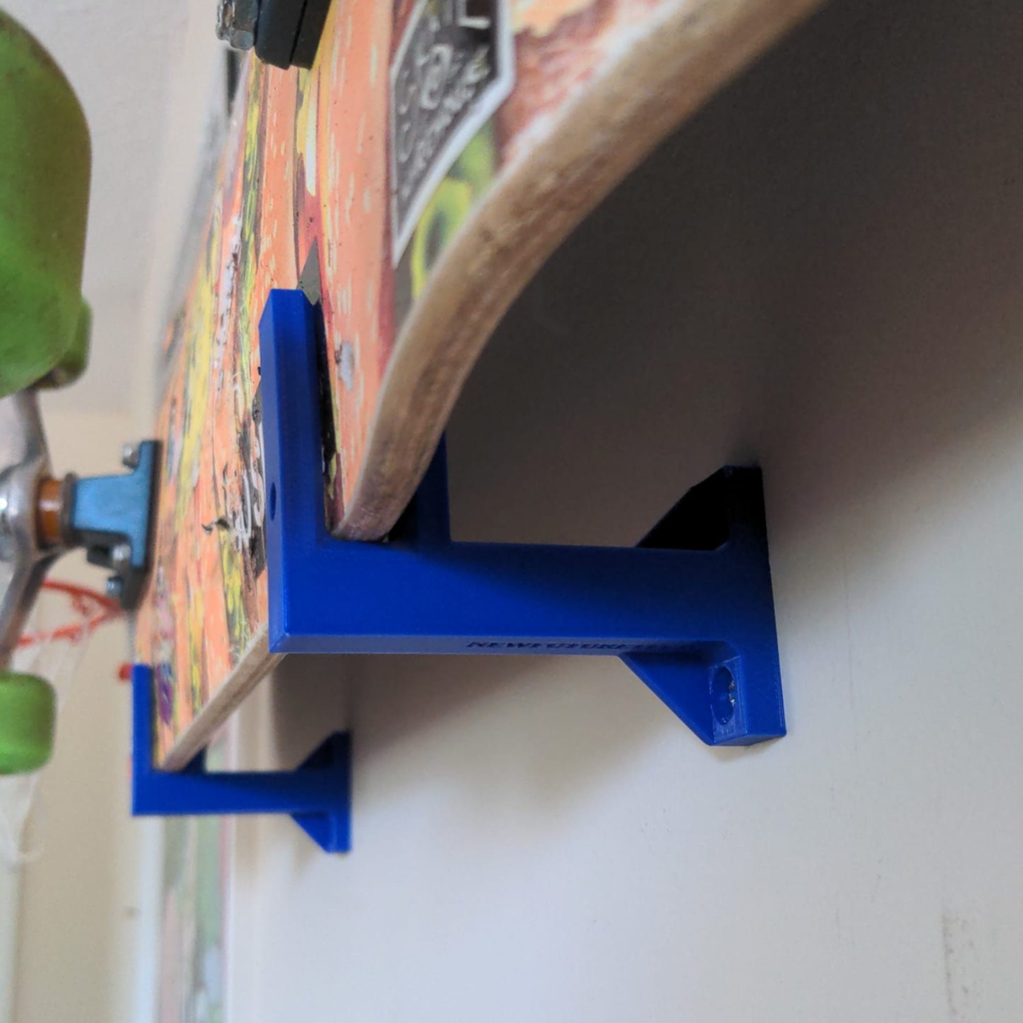 Skateboard Wall Mount 3D Printed With Stickers Etsy Australia