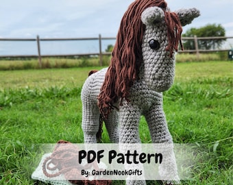 Amigurumi horse, horse crochet pattern, crochet horse, horse amigurumi, horse, crochet, crochet horse pattern, amigurumi, crochet saddle