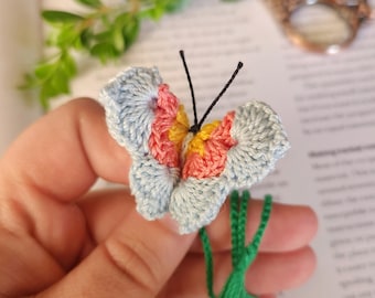 Crochet butterfly bookmark, crochet bookmark, butterfly bookmark, butterfly, crochet, bookmarks, gift ideas, cottagecore, gift idea, spring