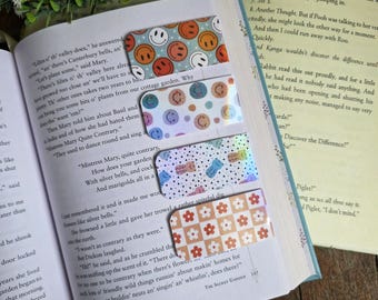 Magnetic Holographic Bookmarks: Handmade Bookmarks, Book Lover Gift