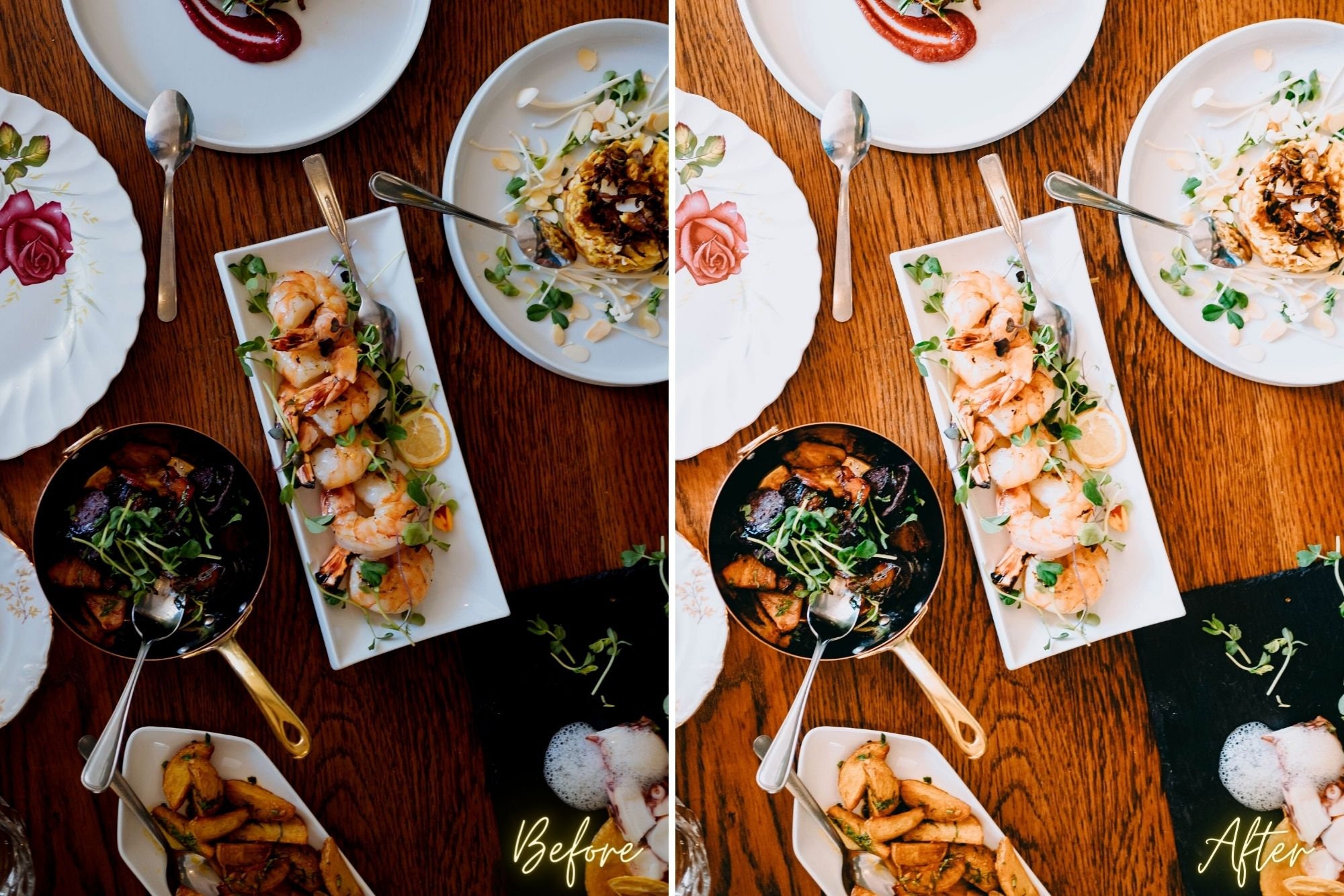 BEST 10 Food Lightroom Presets for Mobile and Desktop Tasty Etsy