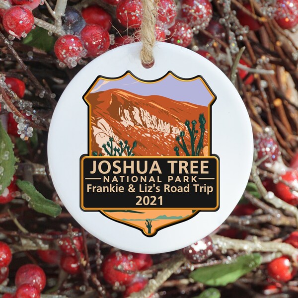 Joshua Tree Christmas Ornament 