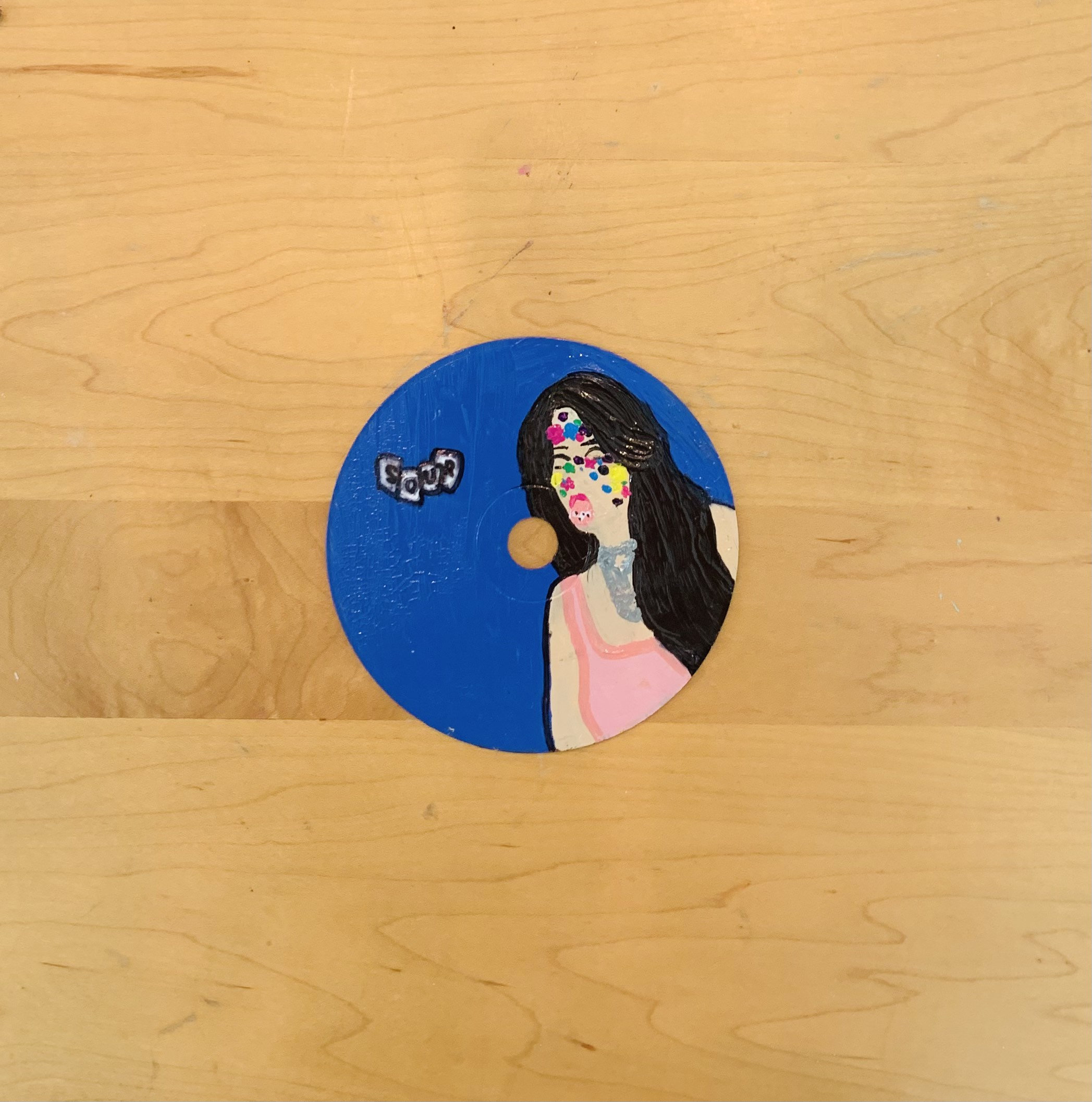 Indie Painted Cds Etsy