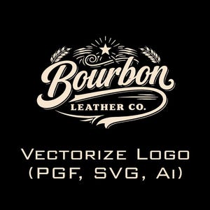 Logotypkonvertering till vektorfil (SVG, PDF, Ai) - Digital produkt