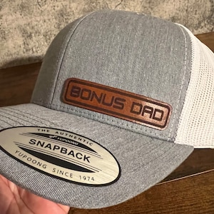 Bonus Dad Hat - Step Dad Gift - Step Dad Birthday Gift - Fathers Day Gift
