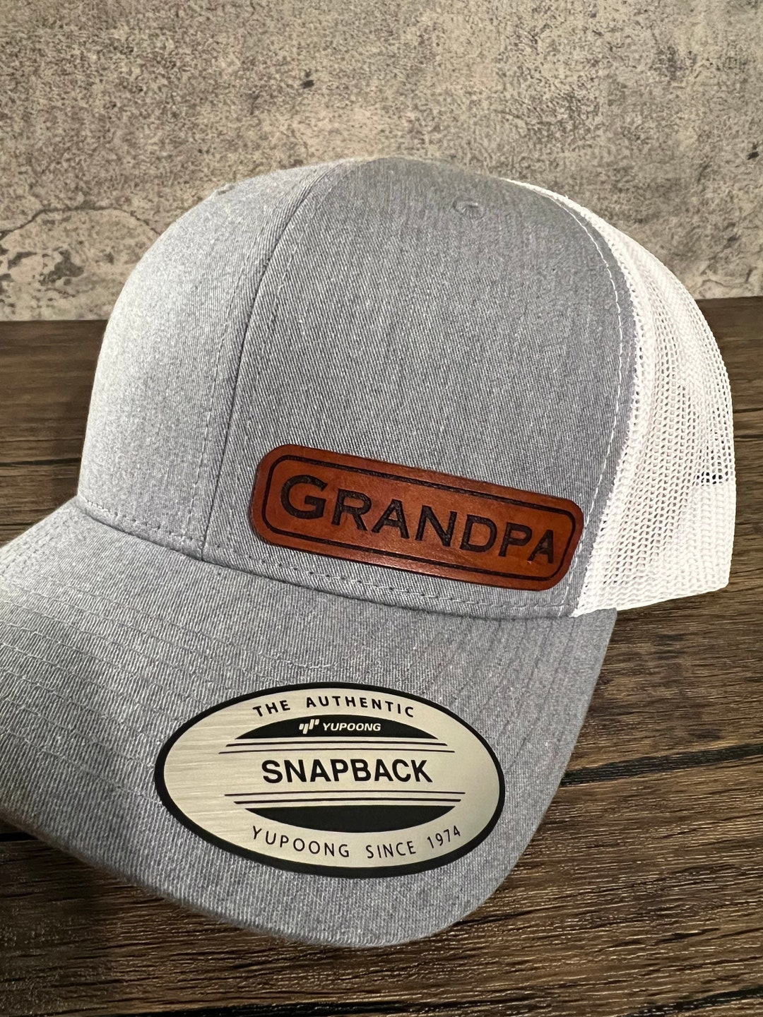 This Grandpa Belongs To - Personalized Classic Cap