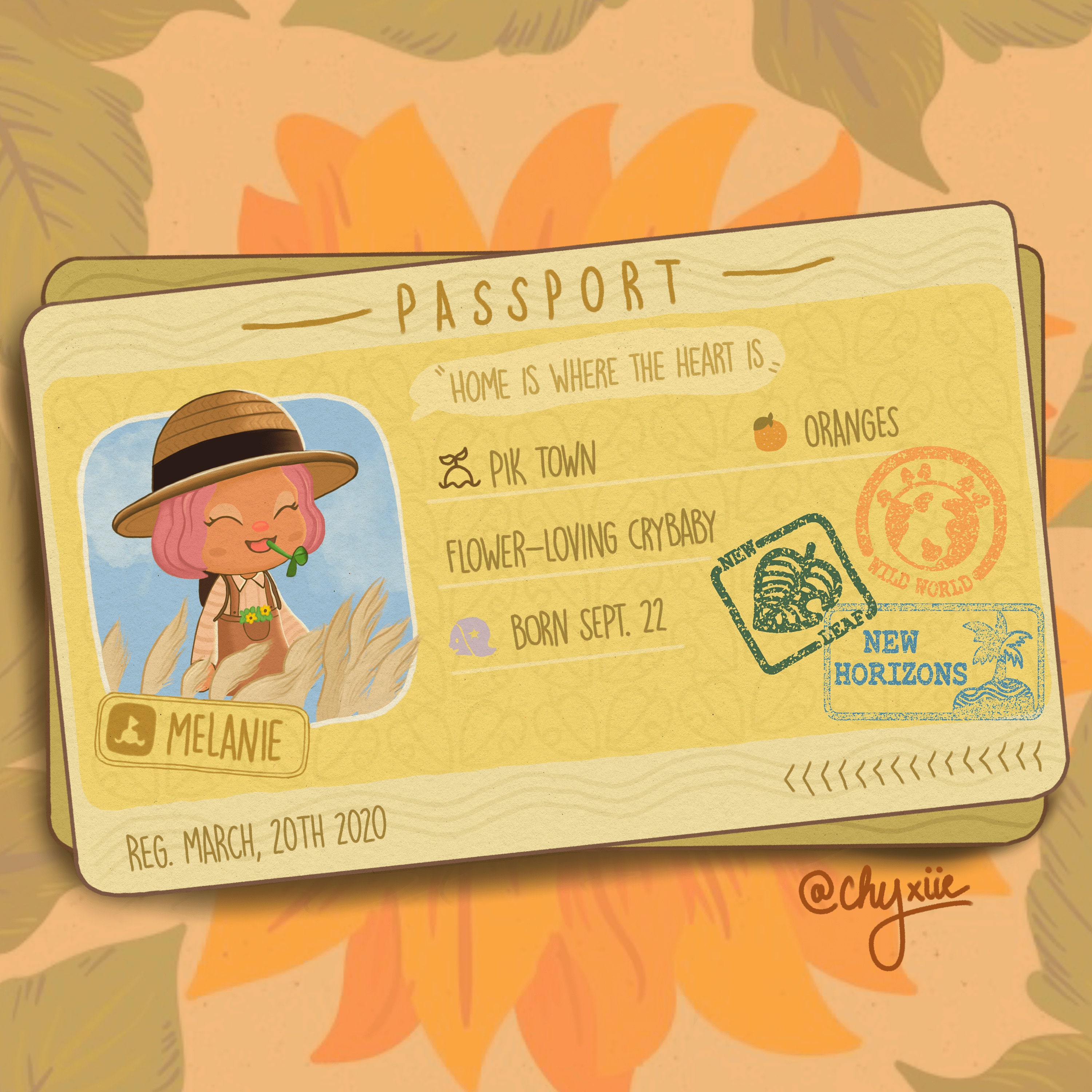 Custom Passport Animal Crossing New Horizons ACNH Etsy
