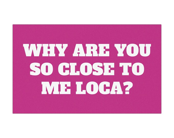 Bold Car Magnet, Funny Vehicle Decor, Humorous Gift for Friends, Quirky Automotive Accessory, Unique Car Decor, Car Enthusiast Gift