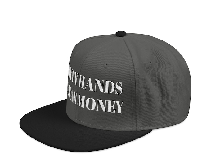 Two Hands One Money Snapback
