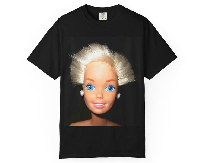 Funny Doll Inspired Crazy Hair Unisex T-shirt, Fun Costume Tee, Novelty Graphic Shirt, Unique Gift, Humorous Top