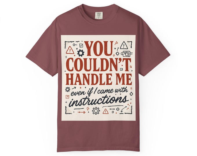 Funny Graphic T-shirt for Adults, Humor Tee, Gift for Him/Her, Birthday Present, Casual Wear