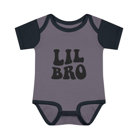 Cute Infant Baby Bodysuit - Lil Bro | Perfect Gift for Newborns, Baby Showers, Birthdays, Toddler Outfits, Family Photos