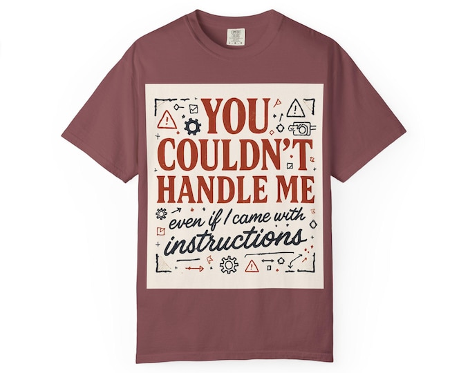 Funny Graphic T-shirt for Adults, Humor Tee, Gift for Him/Her, Birthday Present, Casual Wear