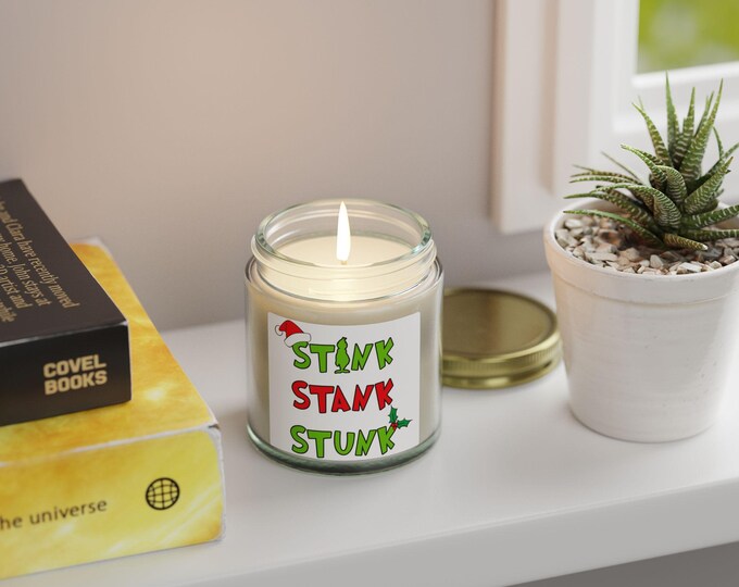 Stink Stank Stunk Candle | Coconut Apricot Wax 4oz 9oz