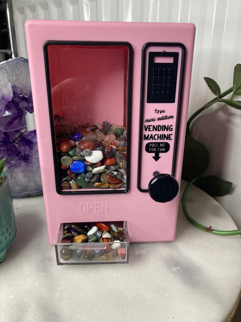 Crystal Vending Machine Set of Crystals - Crystal Lucky Dip - Mystery Crystal Bag - *Vending Machine not included* 
