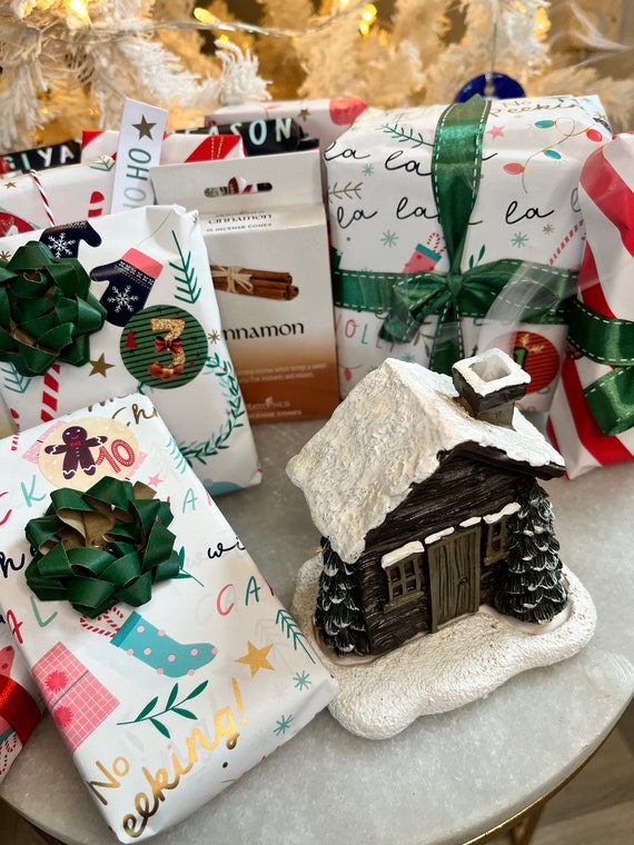 Incense Cone Advent Calendar Log Cabin Incense Holder With 11 Etsy