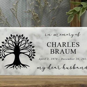 Custom Memorial Stone - Marble - Sister - Daughter - Friend - Grieving - Mourning - Sympathy - Custom -