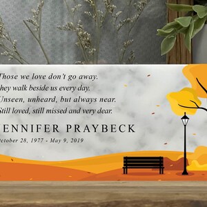 Custom Memorial Stone - Marble - Sister - Daughter - Friend - Grieving - Mourning - Sympathy - Personalized -