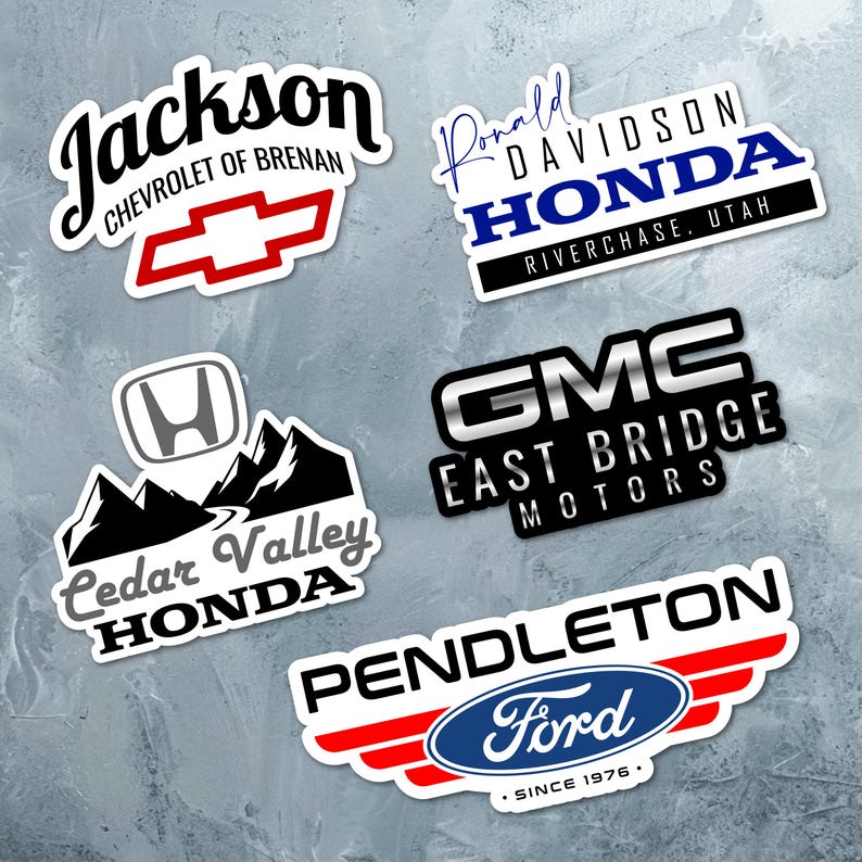 Custom Vinyl Stickers - Send Us Your Logo or Artwork - Waterproof ...