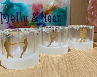 Resin Tea light candle holders