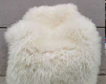 S - XXXL Eco Premium Sheepskin Sheepskin Skins Natural White New