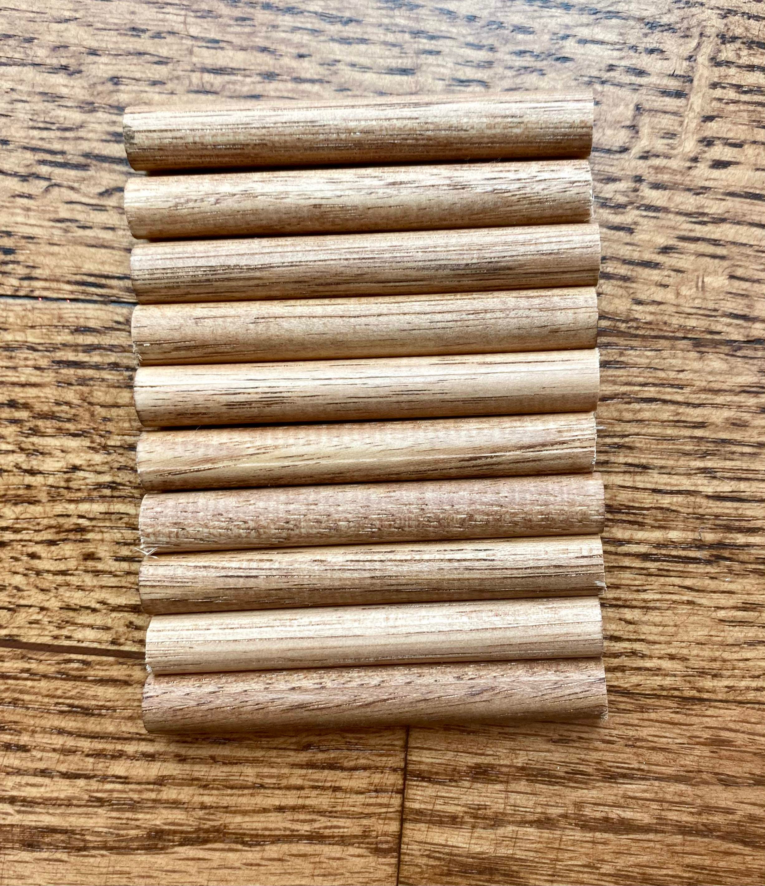 Wooden Round Dowel Rod- 1/2 x 12 (Dozen)