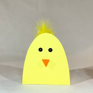 Baby Chick Cutout, Easter decor, for tiered tray, Spring decor