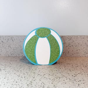 Beach Ball Cutout, Summer Tiered Tray Decor, Tiered Tray Decor, Summer Table Decor
