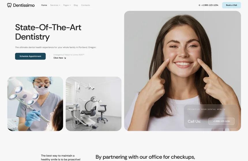 Website Creation for Dentists | Professional Dental Practice, Custom Dentist Website, SEO Web Design