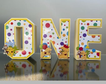Spot the Dog Inspired 3D letters | Spot | Custom 3D letters | Birthday letters | Personalised letters | Party Decorations | Spot the Dog