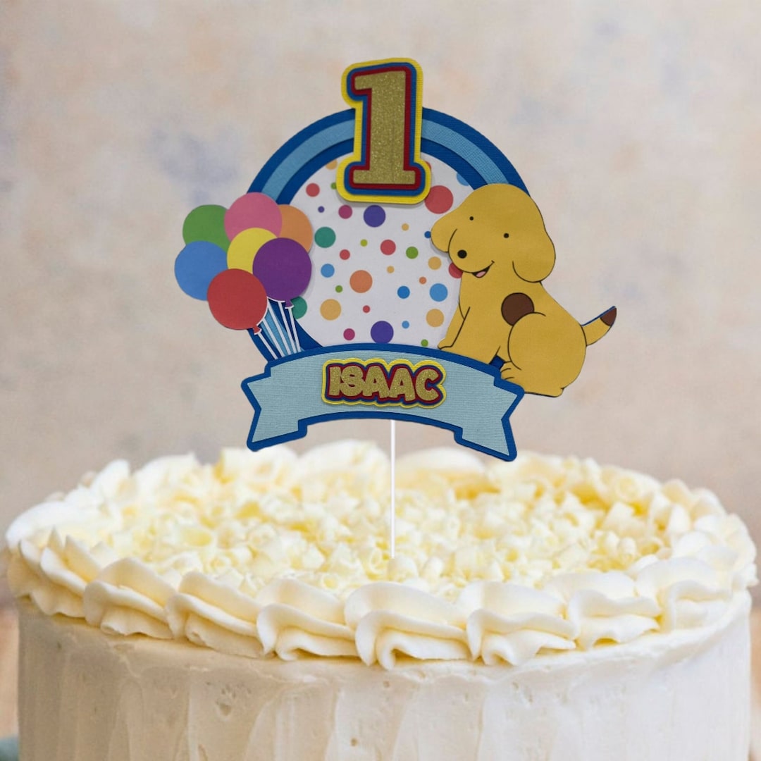 Spot the Dog Cake Topper Cake Topper Personalised Cake Topper — free download