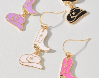 Cowboy Boot Earrings