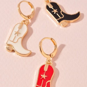 Cowboy Boot Earrings