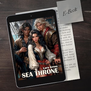 Sea Throne: A Witty Saga of Love, Magic, and Maritime Mischief - EBook - Romantyczna komedia fantasy, Humorystyczna powieść akcji - PDF E-book