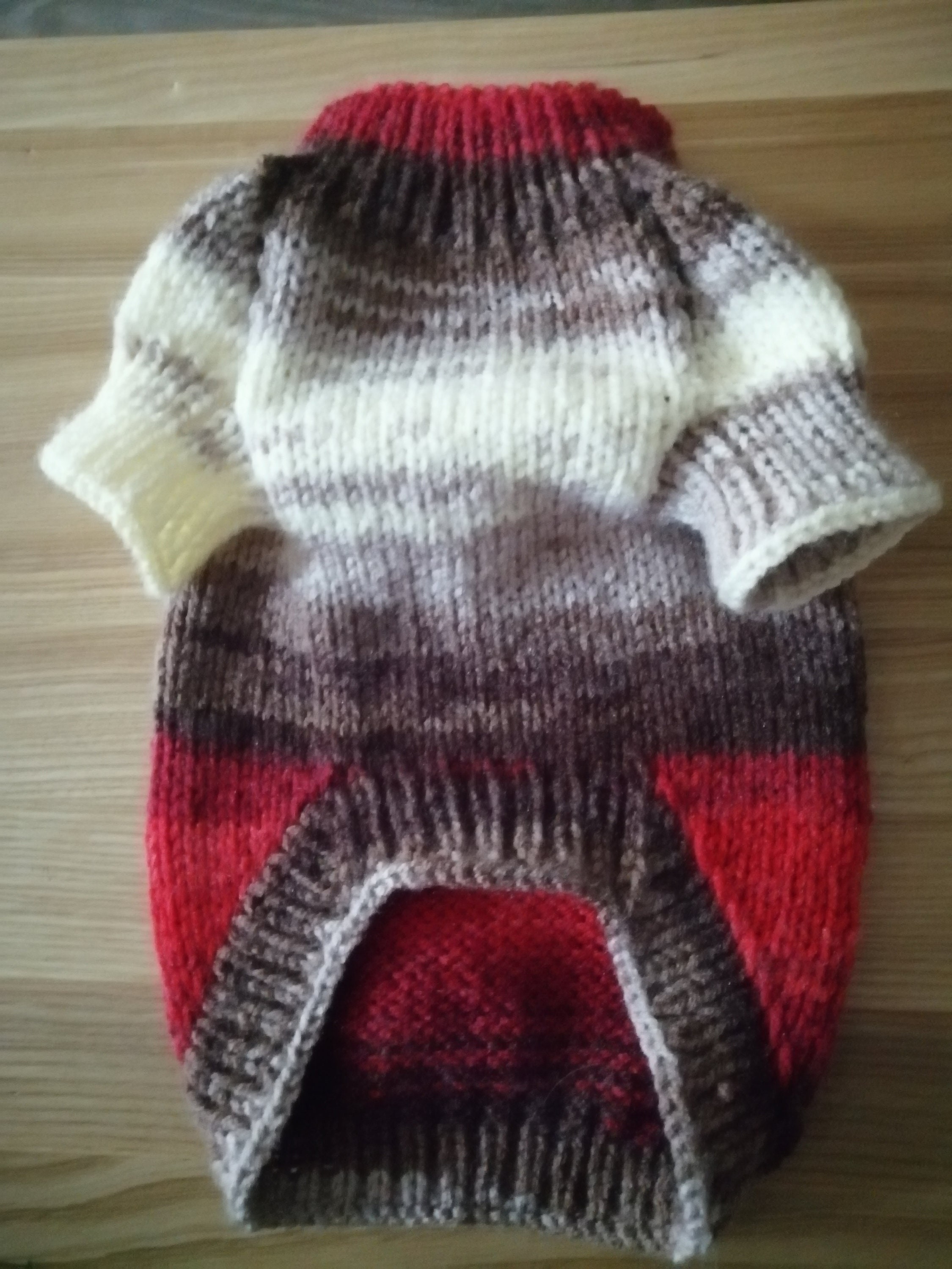 KNITTING PATTERN // Hand Knit Dog Sweater // Hand Knitted Dog Etsy