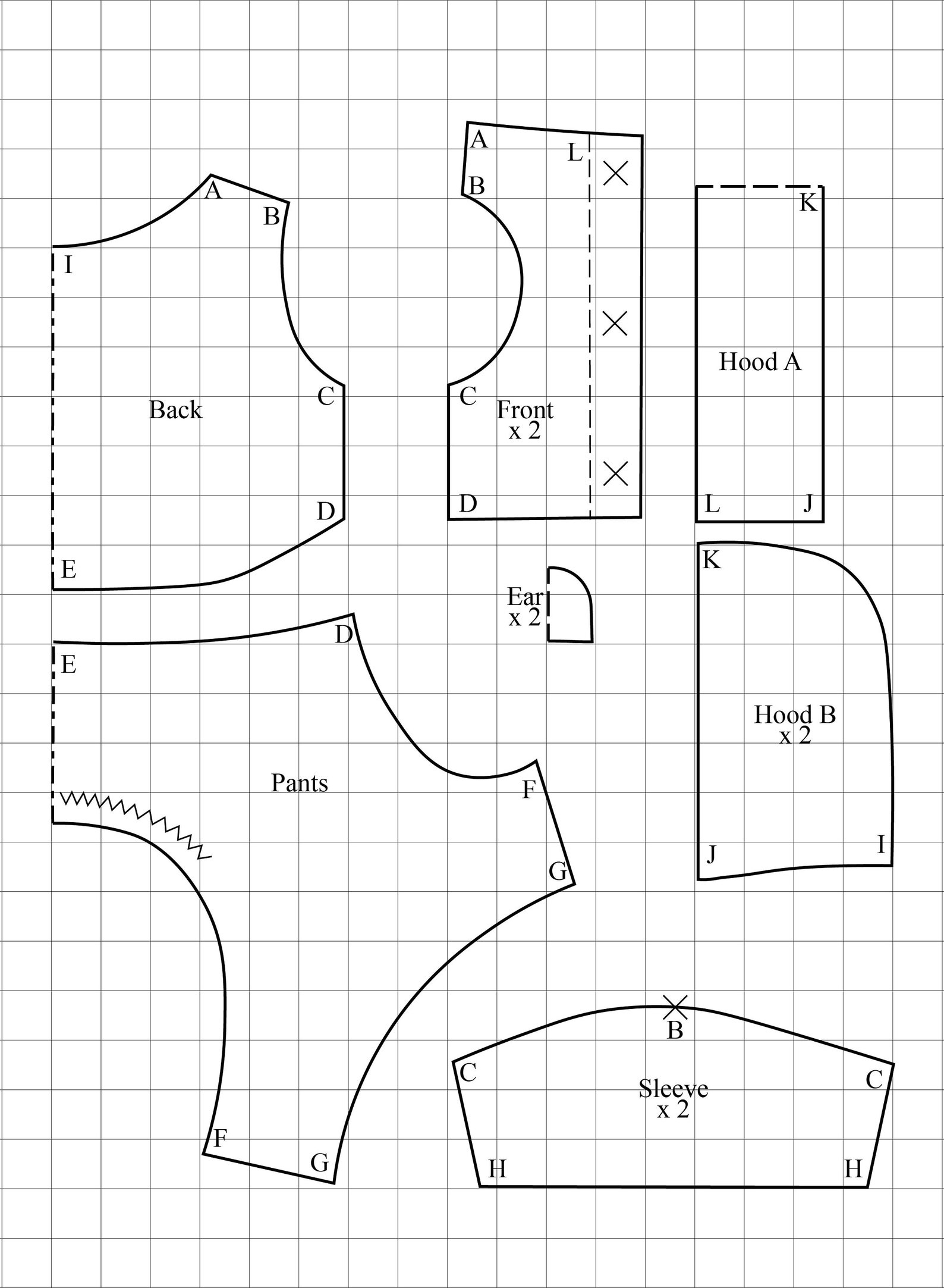 44 Dog Clothes Patterns for All Sizes Create Individual Etsy