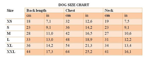 Dog Jacket Pattern for XS, S, M, L, XL and XXL Sizes - Small Dog Clothes  Printable Pattern - Dog Clothing - Sew Outfits for Small Pets