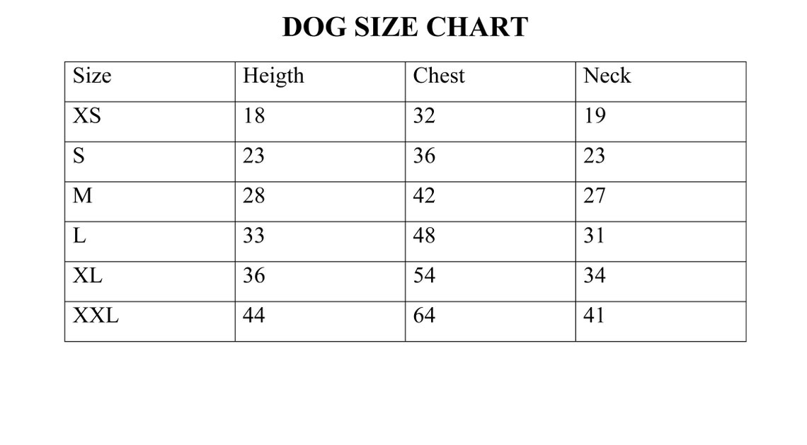 Dog Shirt Pattern for S M L XL XXL Sizes Printable PDF Etsy