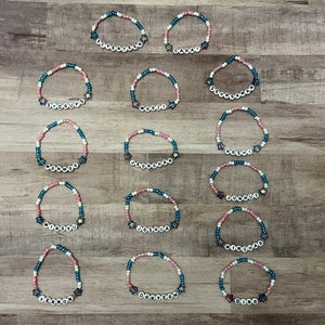 Seventeen Beaded bracelets
