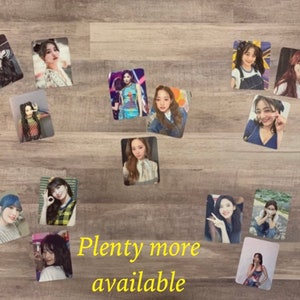 Twice Photo Cards Unofficial