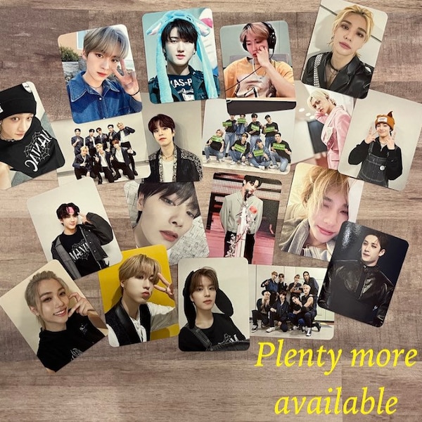 Stray Kids Photo Cards Unofficial