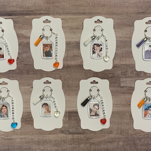 ATEEZ Photo Keychains